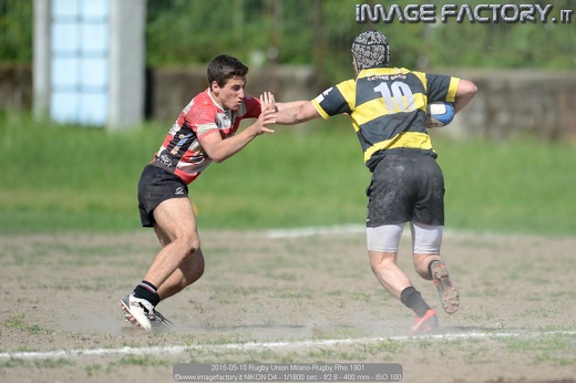 2015-05-10 Rugby Union Milano-Rugby Rho 1901